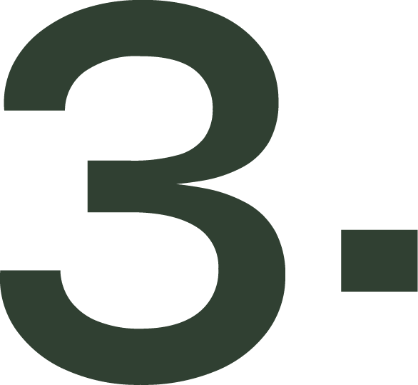 Die Zahl "3-" in dunkler Farbe auf weißem Hintergrund, möglicherweise Teil einer Liste oder Skala.